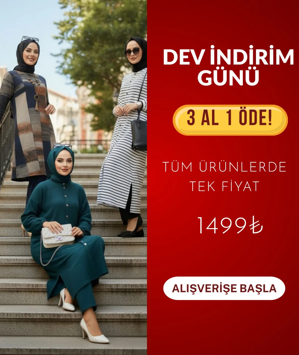 3 Al 1 Öde 1499 TL